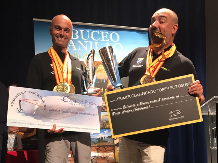 Campeones de España de Fotografía Submarina NAFOSUB2017